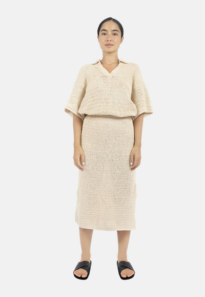 Sedona Crochet Skirt-Natural