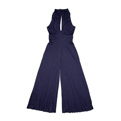 Blue Flared Sona Jumpsuit - Tramp In Disguise - The Clothing LoungeTramp in Disguise