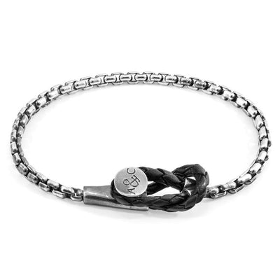 DUNDEE MOORING SILVER CHAIN BRACELET - The Clothing LoungeANCHOR & CREW