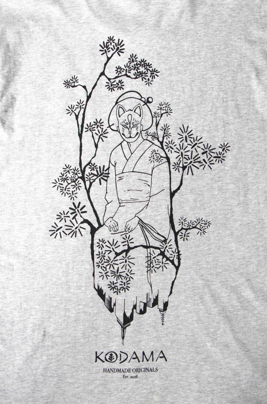 Urban Nature Unisex Long Sleeve T-shirt in Grey Marle - Kodama Apparel - The Clothing Lounge