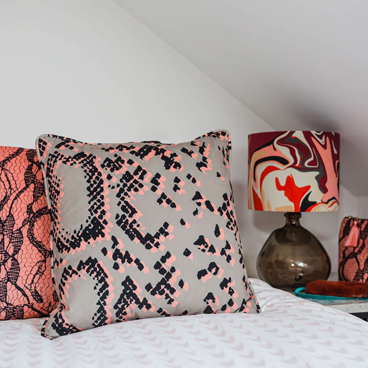 Rebecca J Mills Luxury home decor designer large cushions