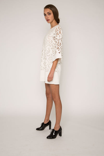 Ivory tunic dress