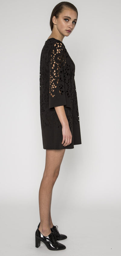 Black tunic dress