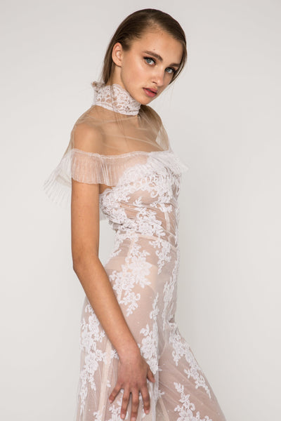 Lace embellished jumpsuit