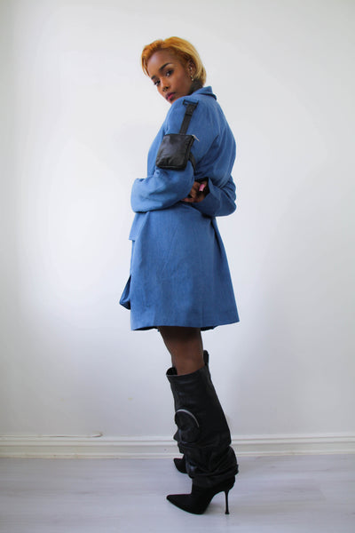 Denim Jacket with oversized pockets