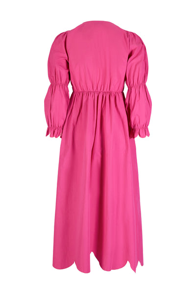 Dress Elsa hot pink