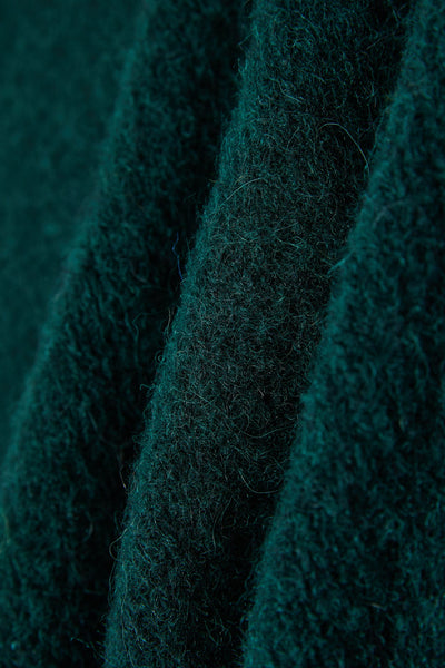 Lara Basic Alpaca wool  Knit Jumper  - Forest