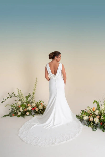Mika Crepe Gown