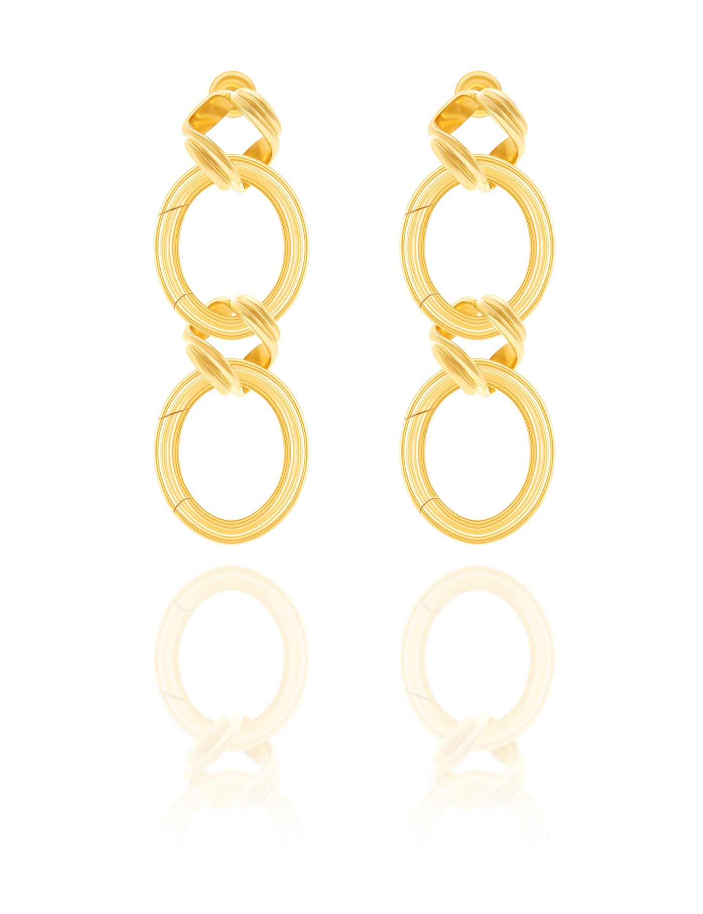 The lustrous kingdom earrings