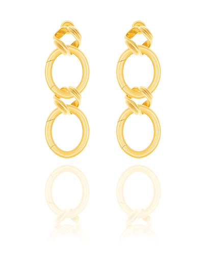 The lustrous kingdom earrings
