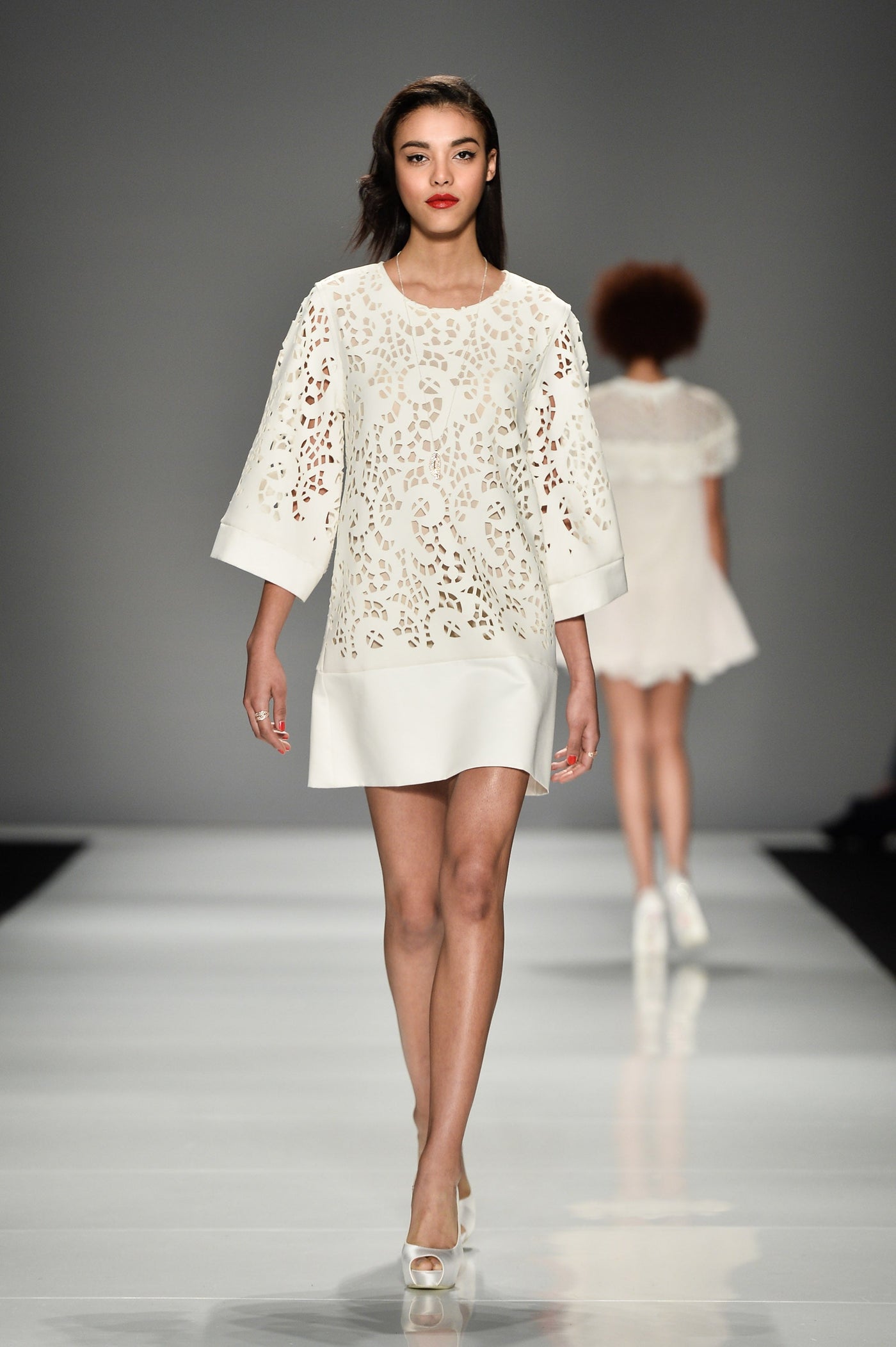 Ivory tunic dress