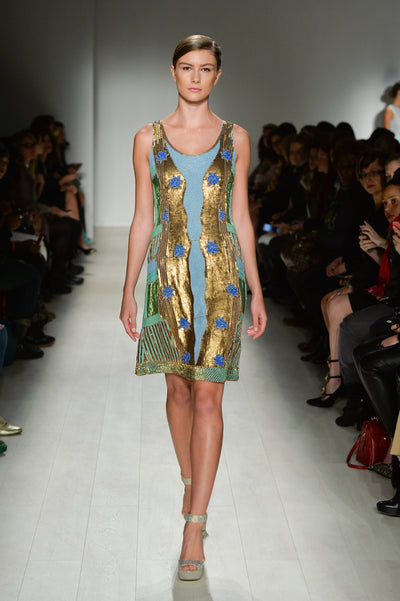 Beaded sequin dress