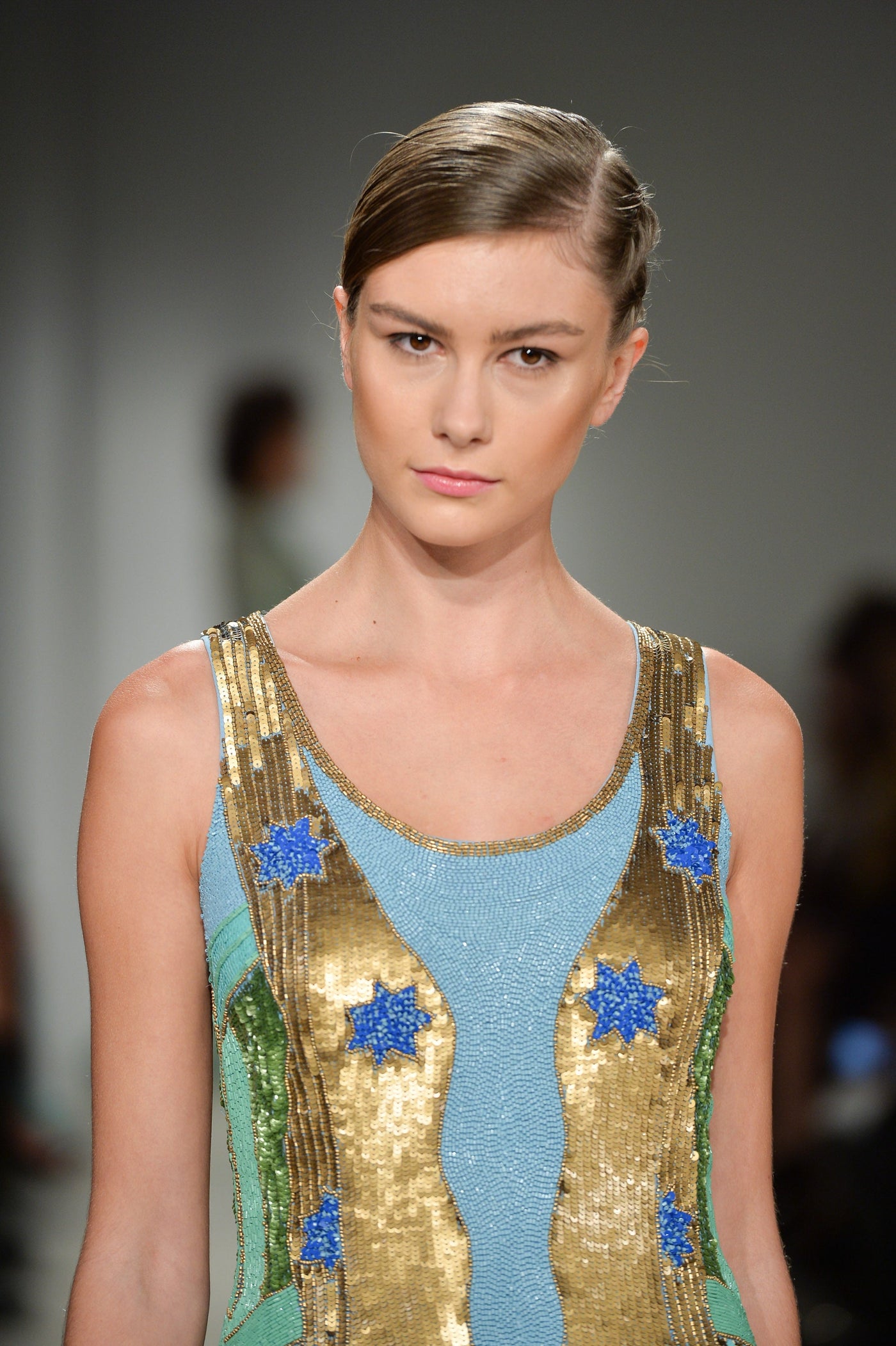 Beaded sequin dress