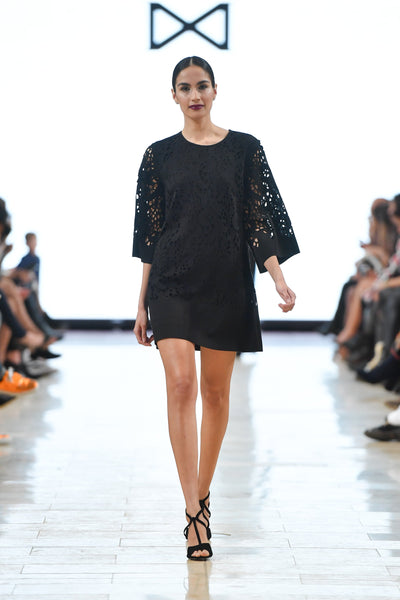 Black tunic dress