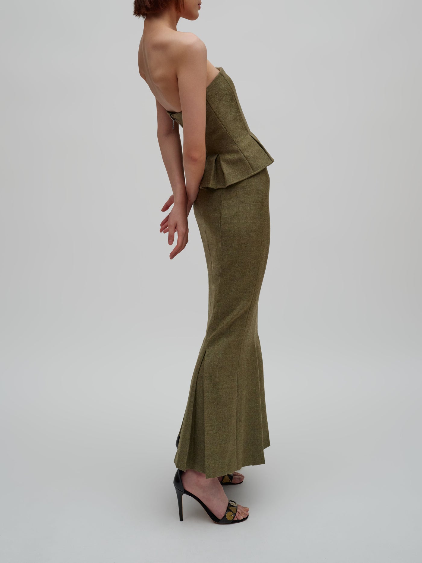 Pleated Mermaid Skirt
