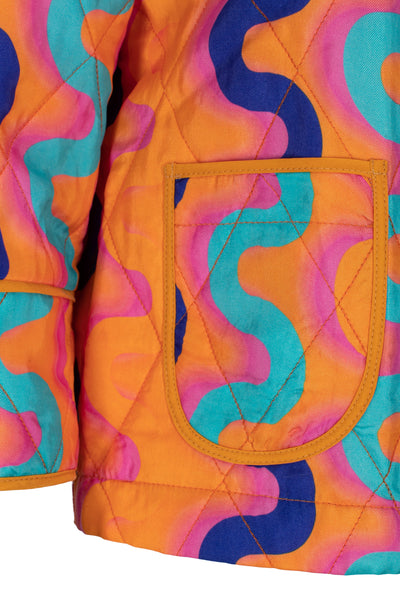 Jacket February Daphne vann print