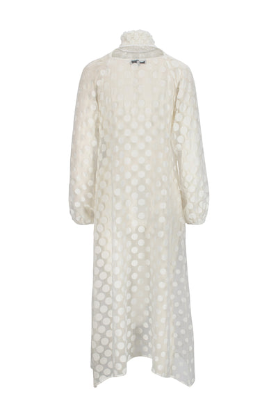 Dress Bee Balm burnout white