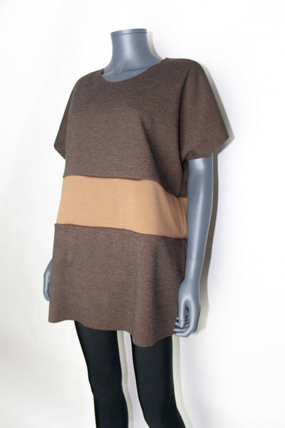 SHINOBI REVERSIBLE SWEATSHIRT DRESS
