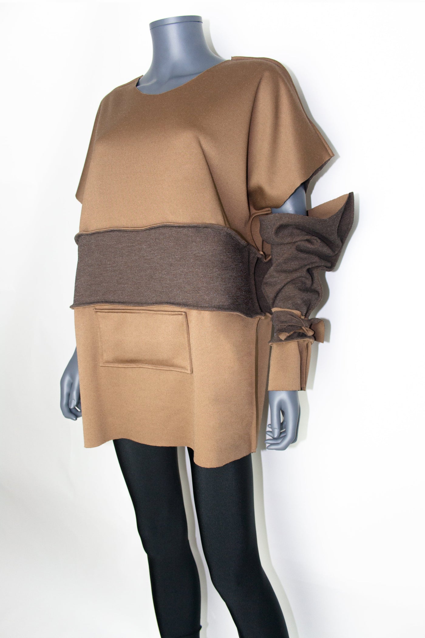 SHINOBI REVERSIBLE SWEATSHIRT DRESS