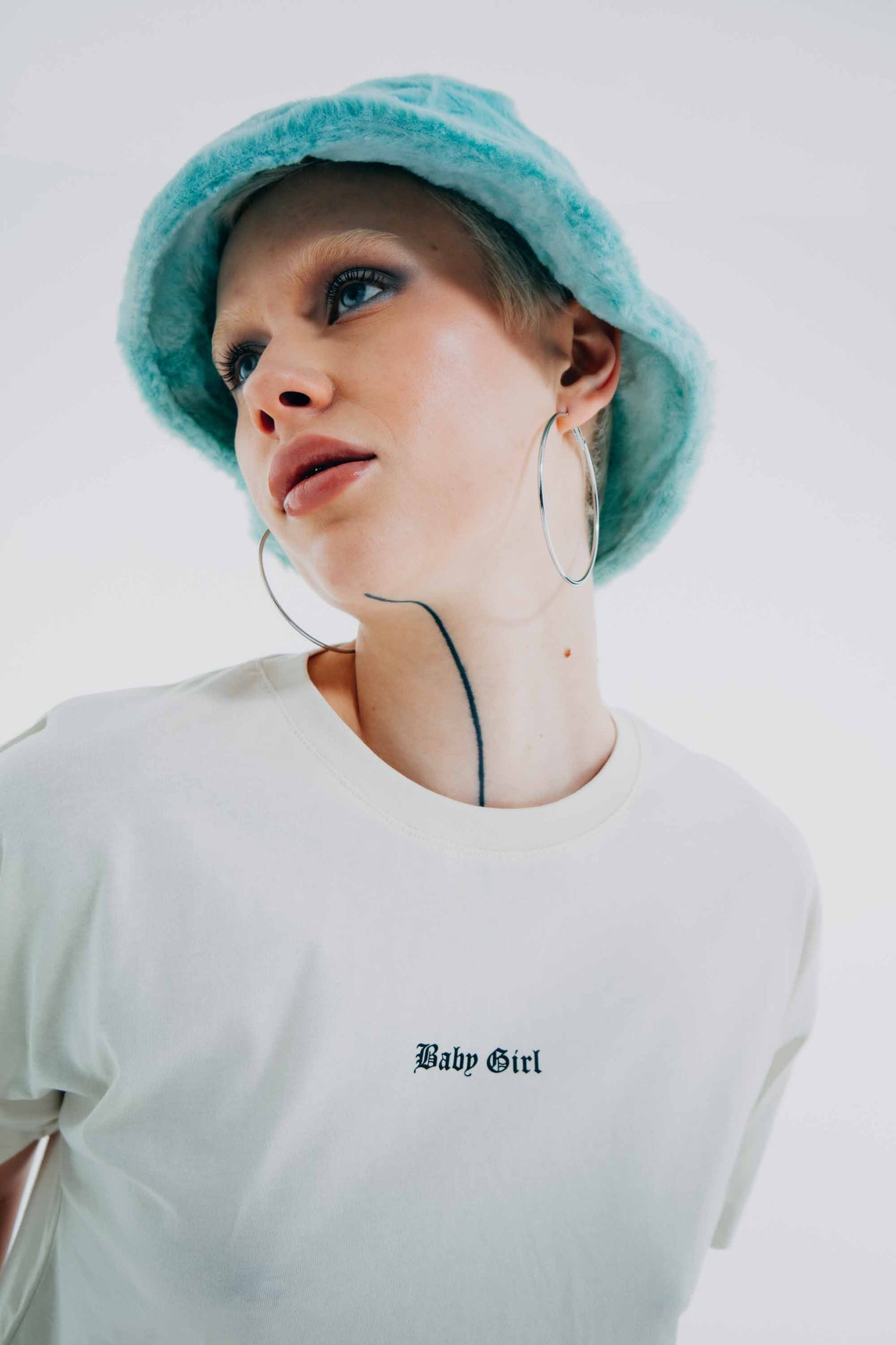Baby Girl Triangle Tee Stone