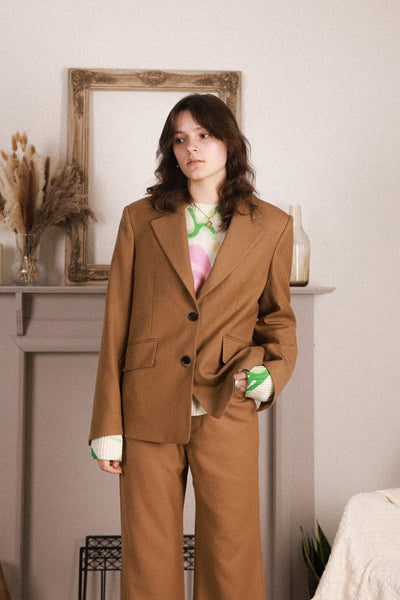 Ahkeke Signature Wool Classic Blazer