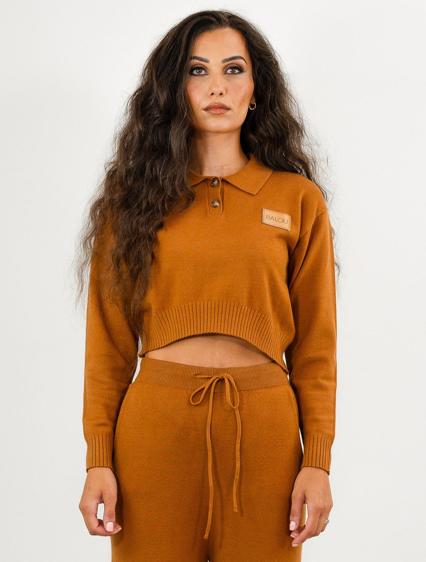 WOMENS KNIT POLO