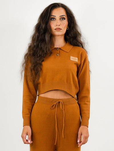 WOMENS KNIT POLO
