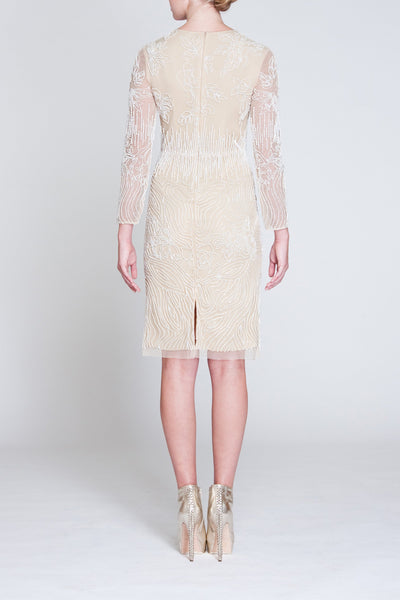Beaded tulle dress