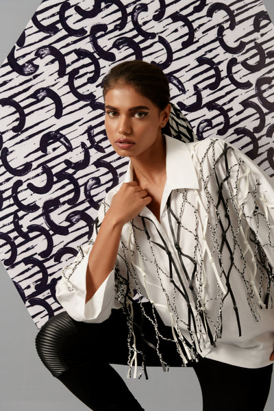 Macrame Boxy Shirt