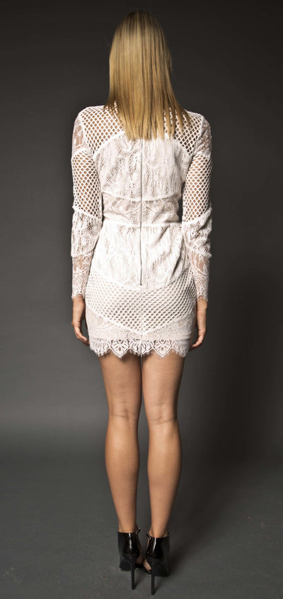 String beaded dress