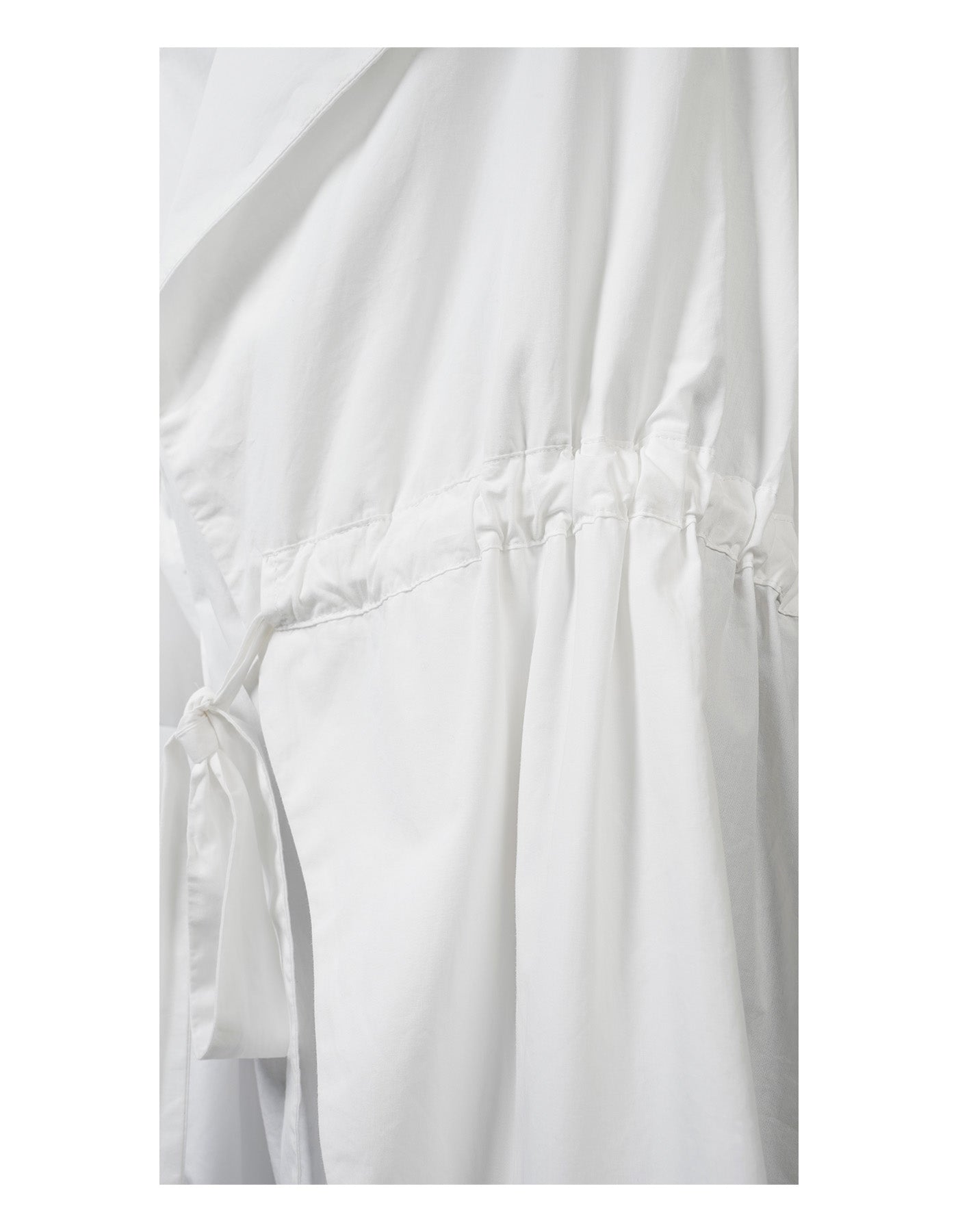 Kimono Style Deconstructed Shirt With Short Sleeves