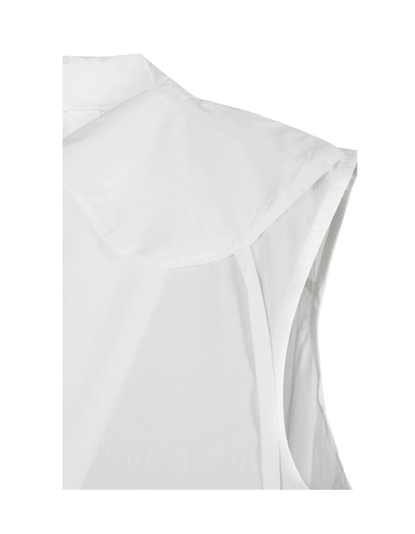 Transforming-Collar Shirt Without Sleeves