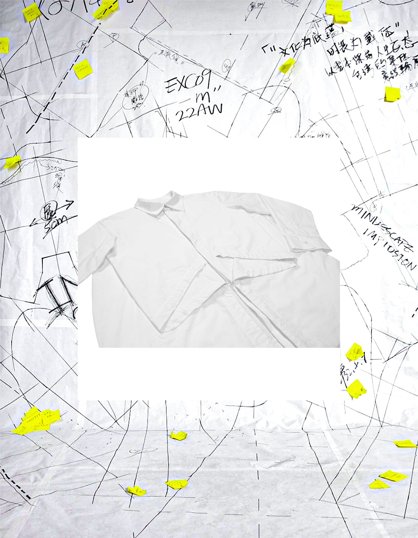 Symmetrical Triangle Structure Shirt