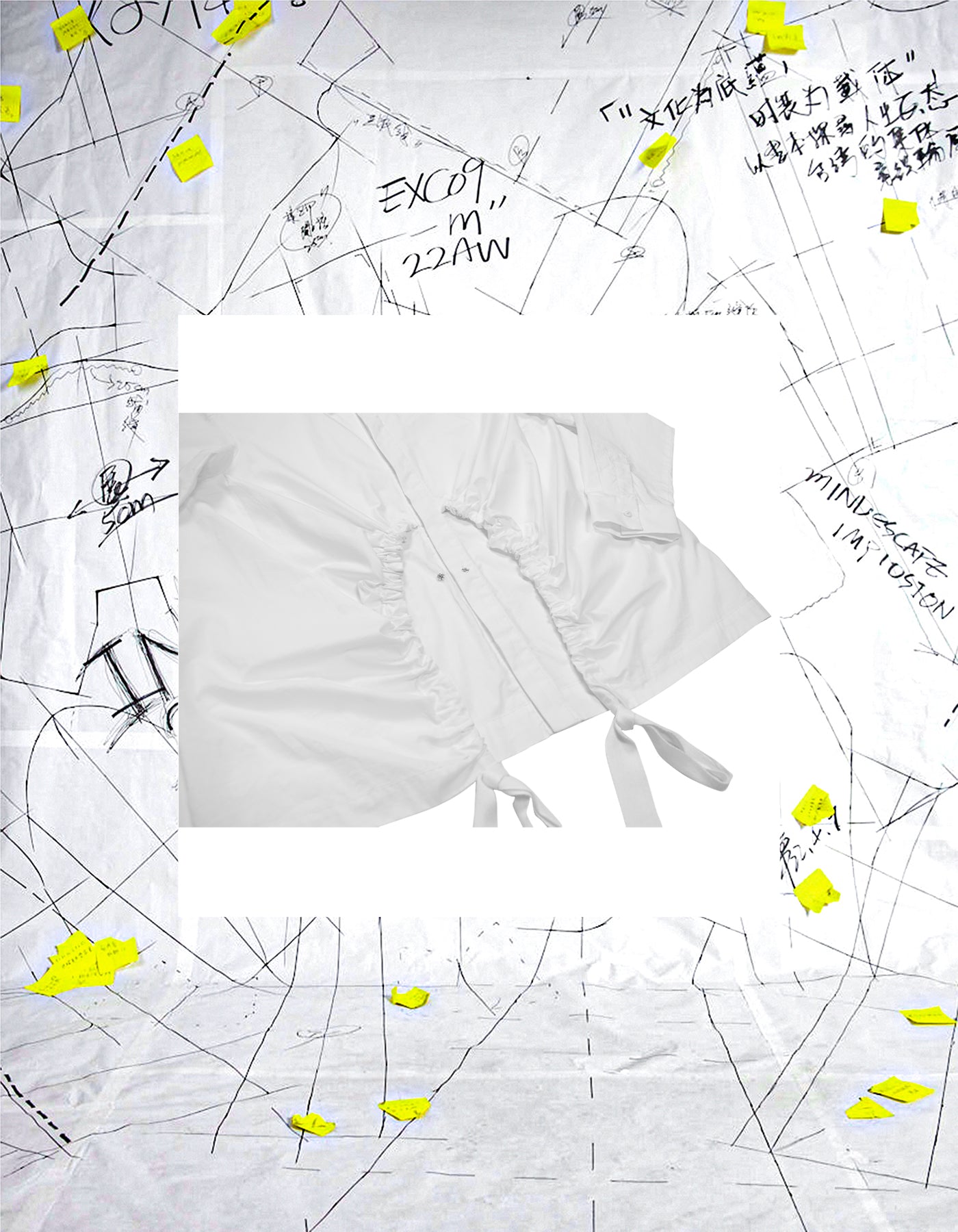 Symmetrical Triangle Structure Shirt