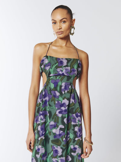 London based fashion brand SOUR FIGS Floral dress print detail