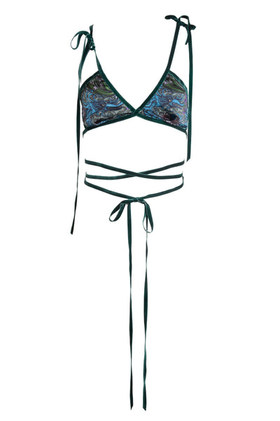 Bobbie Adjustable Bra in Dragon Print