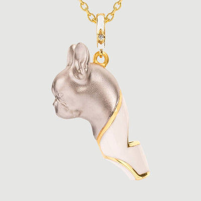 Bulldog Whistle Necklace