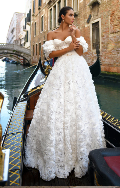 Wedding dress "White Rose"