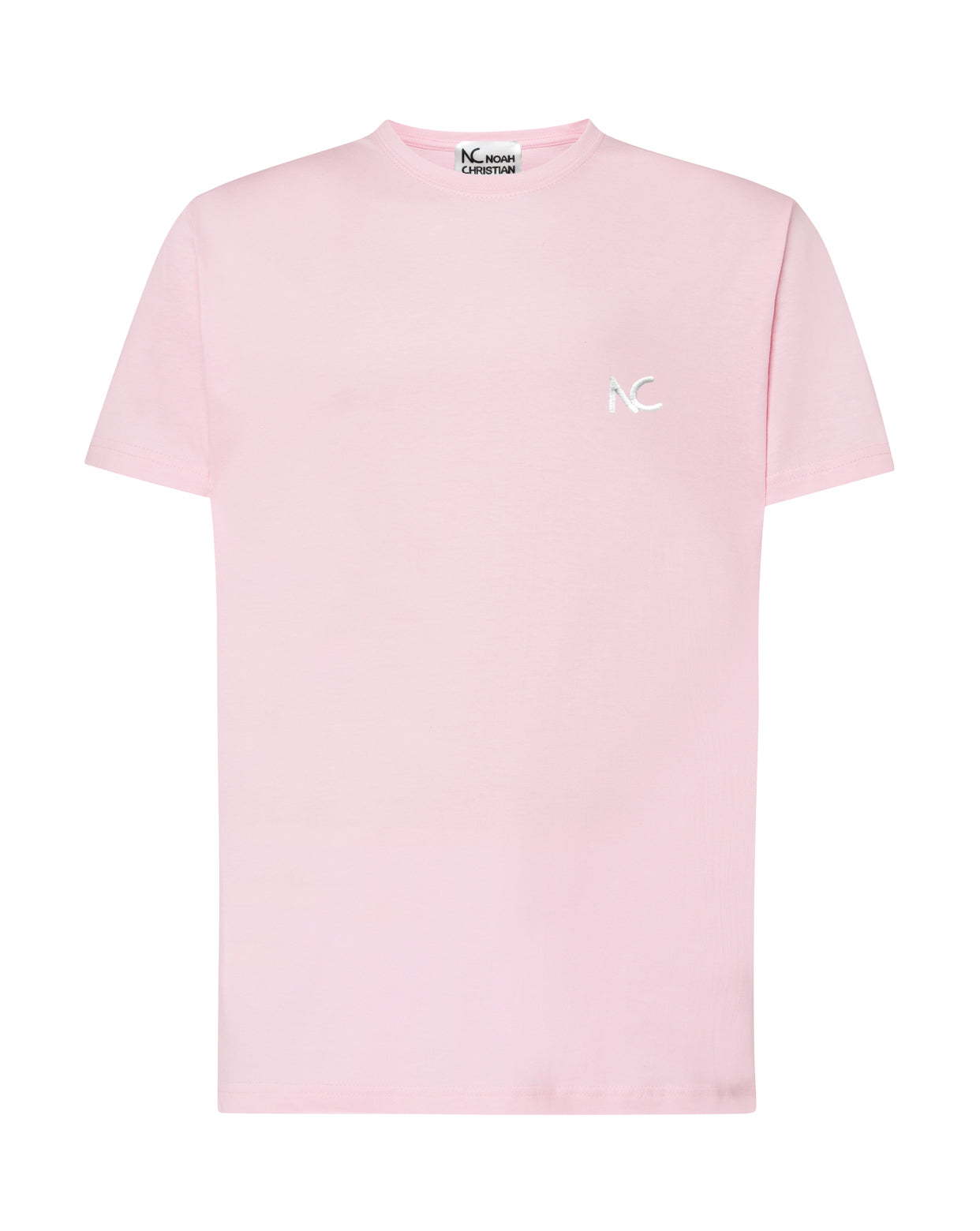 PINK NC T-SHIRT - WHITE LOGO
