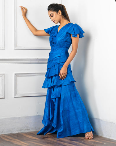 STELLAR RUFFLE DRESS