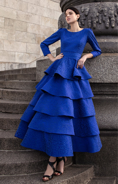 Cocktail dress "Jacqueline" Blue
