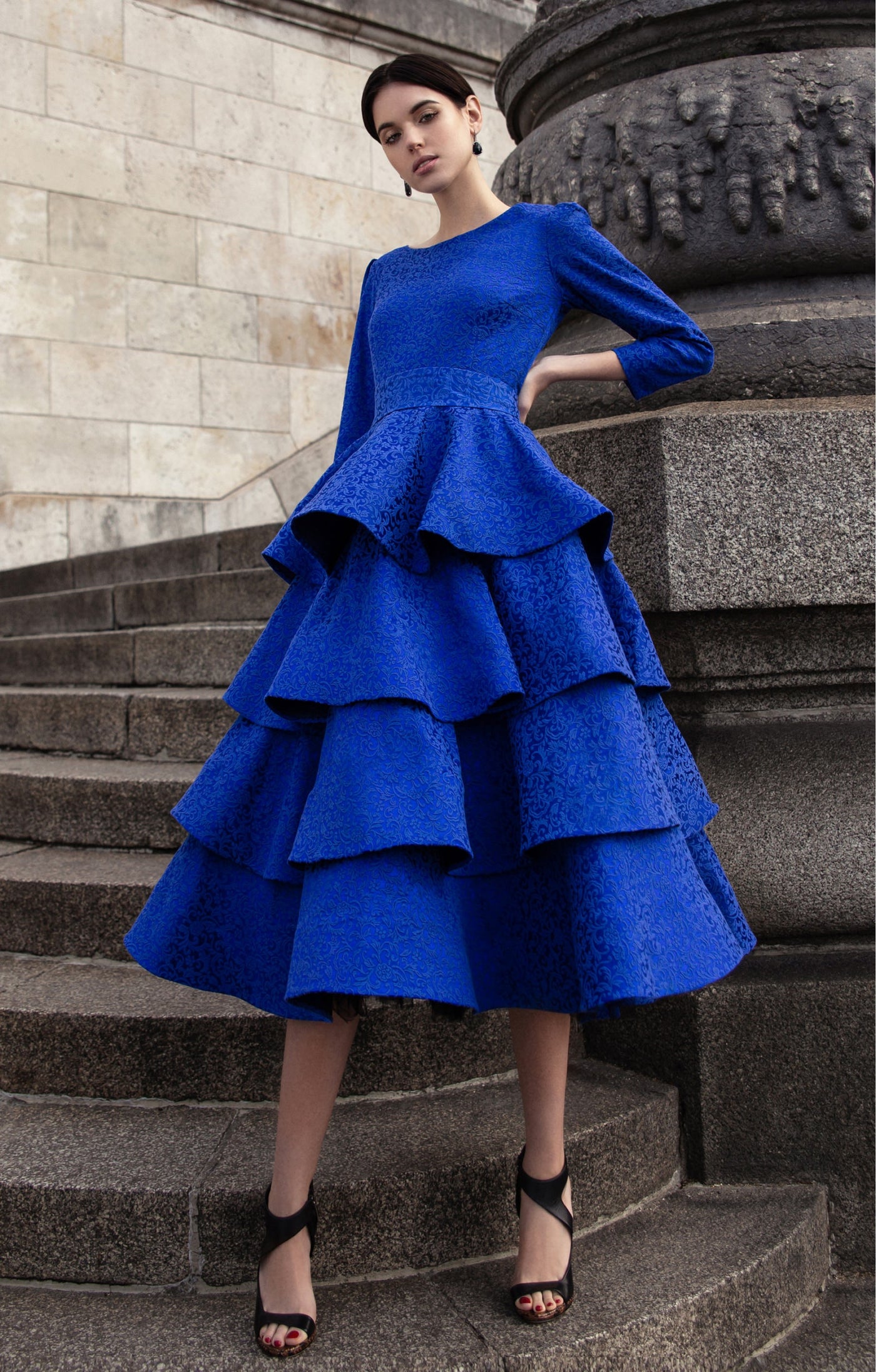 Cocktail dress "Jacqueline" Blue