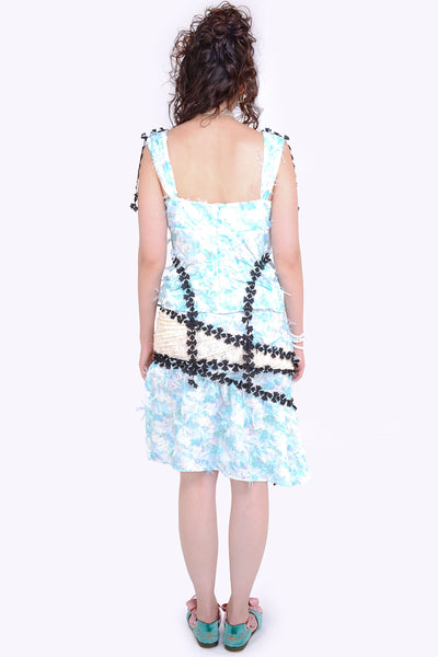 Anabelle Top in Pastel Floral Print and bows