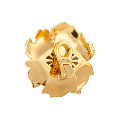 Evil Eye Flower Earrings