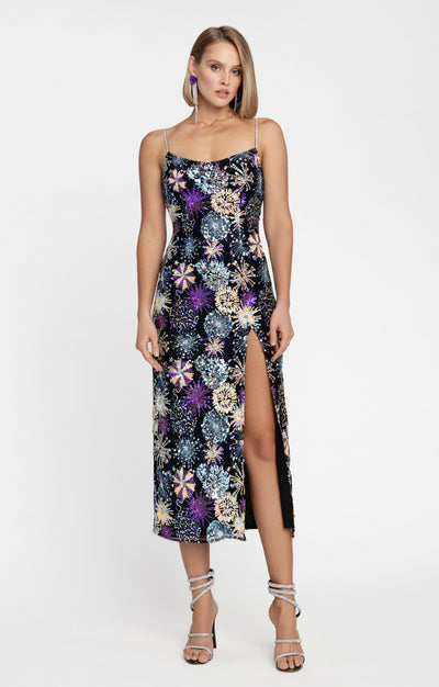 Sheath dress "Lilly" blue