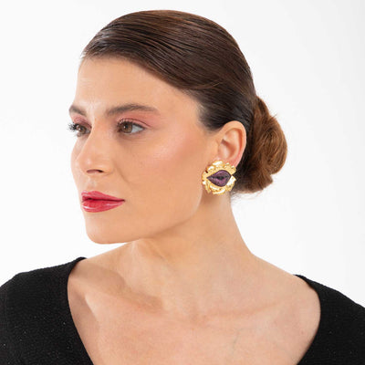 Talking Flower Earrings