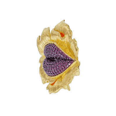Talking Flower Brooch
