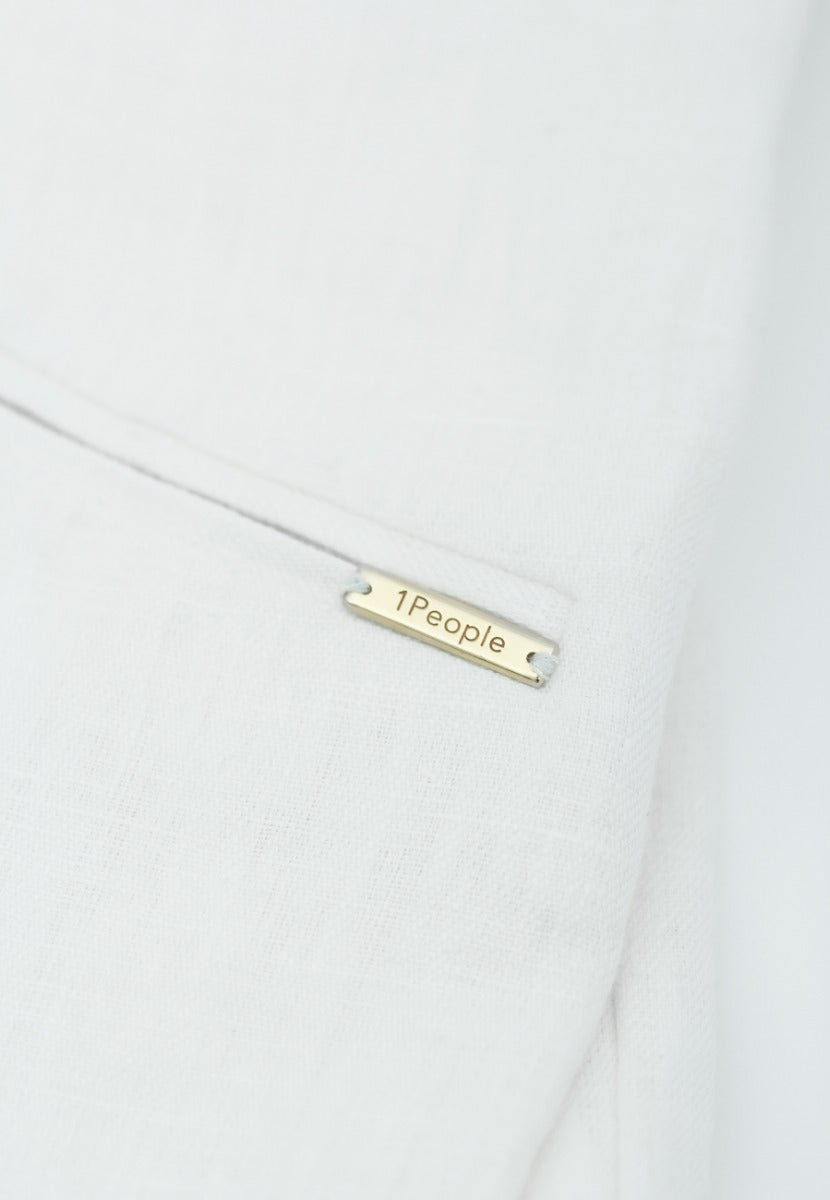 French Riviera  - Wide Leg Pants - Porcelain