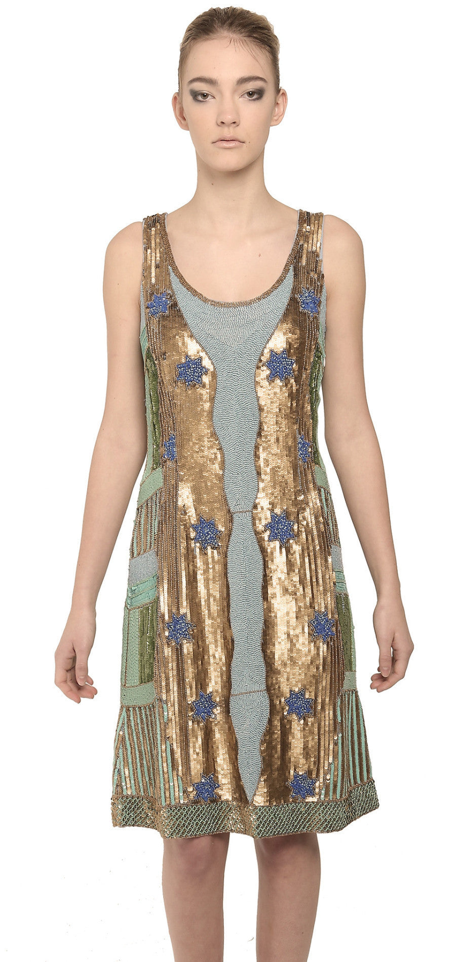 Beaded sequin dress
