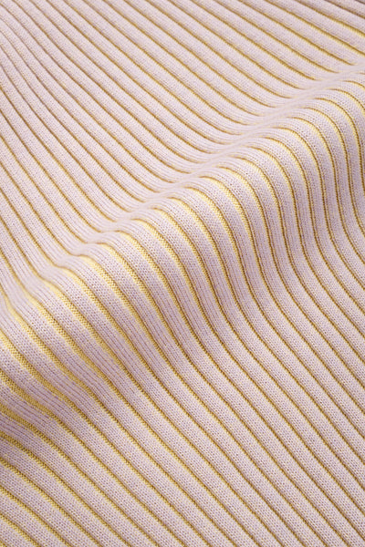 Dress Joy knitted  lavender/yellow